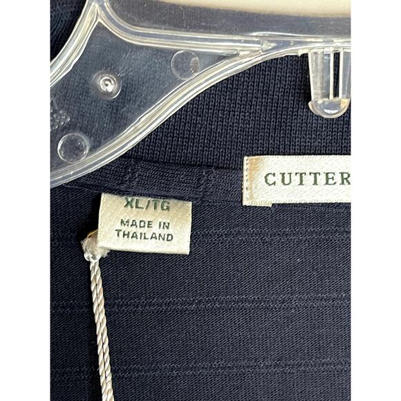 Cutter and Buck Men's Polo Shirt XL Navy GE Lighting Systems NWT - Picture 4 of 8